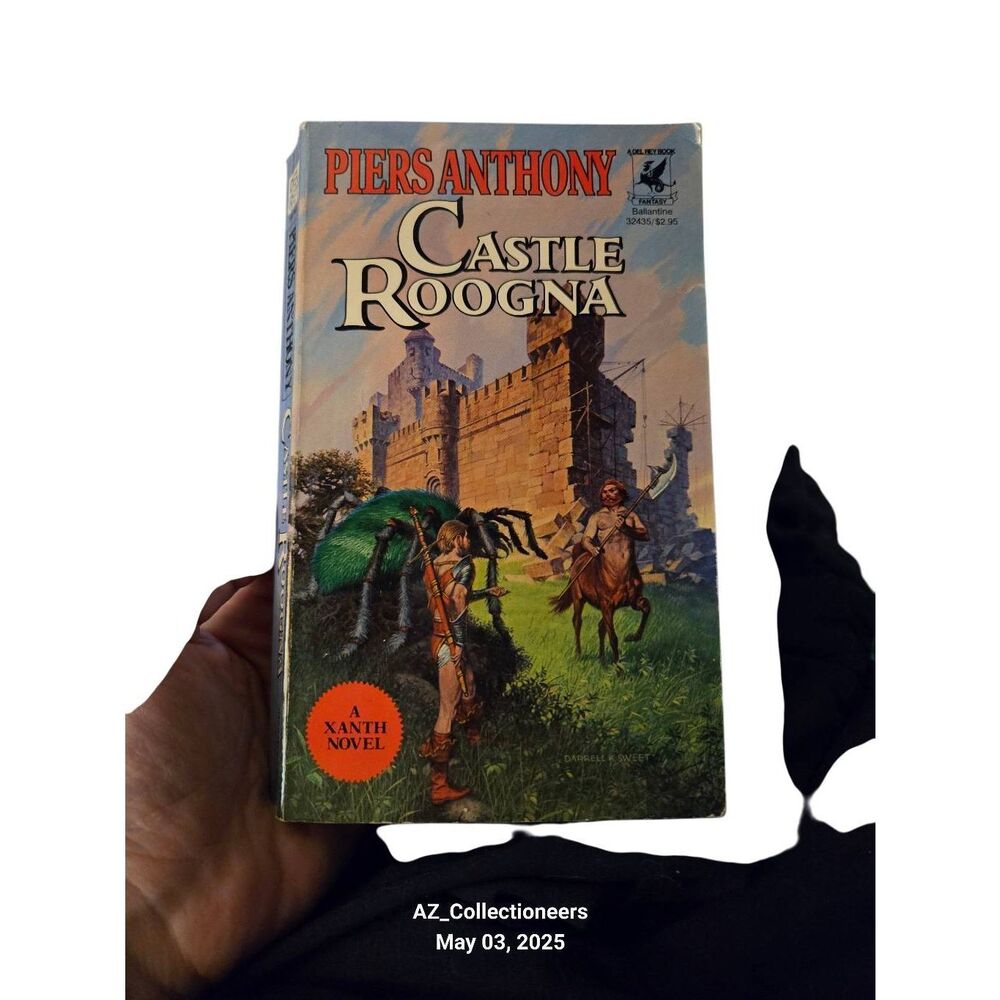 Castle roogna by Piers Anthony - del rey books - isbn 0345324358